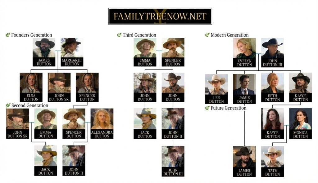 dutton family tree