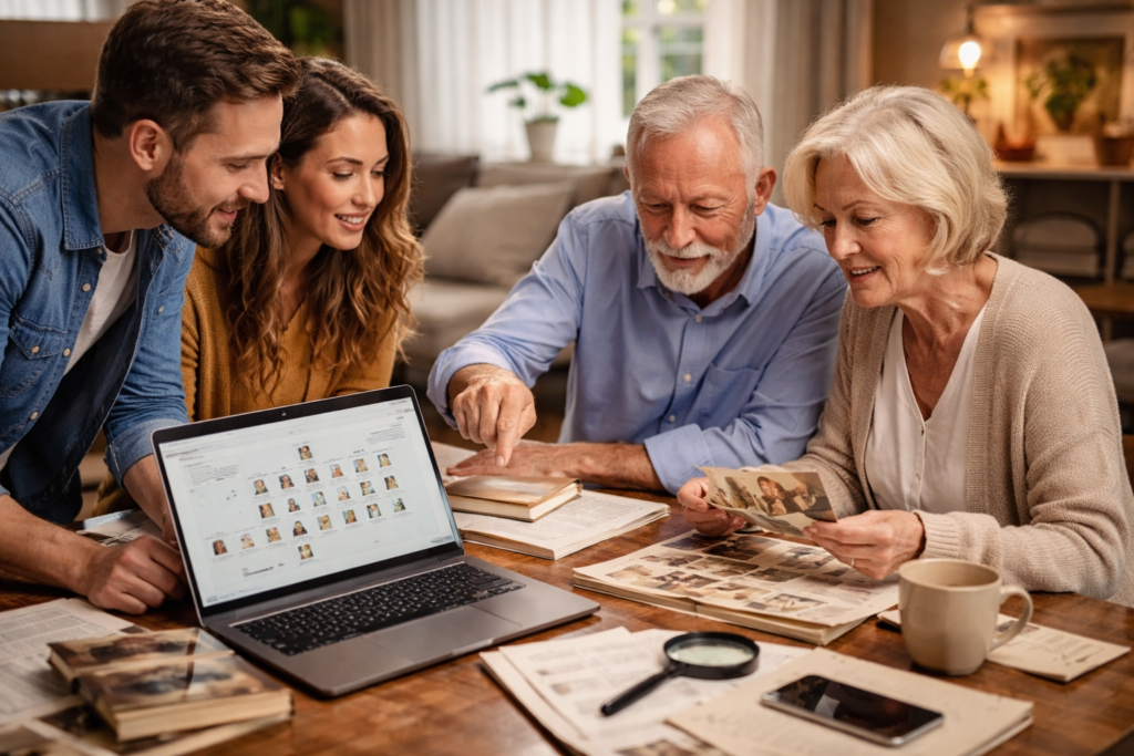 search family records