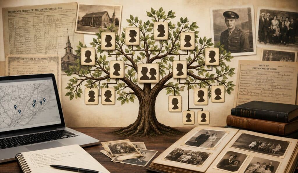 Build a Family Tree Without Paying Money