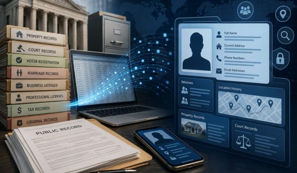 Collect Information From Public Records