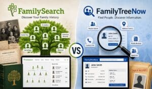 familysearch vs familytreenow