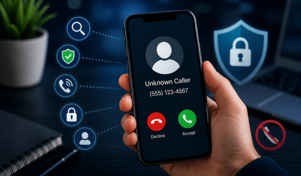 identify unknown caller