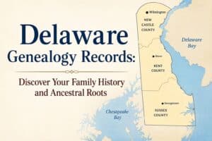 Delaware genealogy records